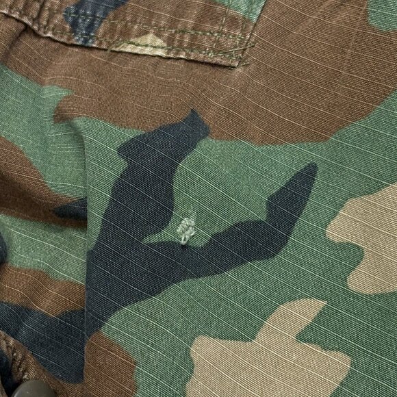 USGI Woodland Camo BDU Ripstop Jacket Small Long – Vintage Military Issue - Picture 6 of 15